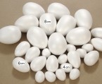 Solid polystyrene craft eggs which can be used for a wide range of craft and modelling activities ~ excellent for Easter crafts.    Ages: 3+    Prices: 6.65  inc. VAT
