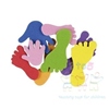 These fun, colourful foam hand and feet shapes are ideal for a wide range of crafty activities.  Great for adding finishing touches to pictures, greetings cards, collages and models.
Ages:  3+   Price:  £2.65 inc. VAT