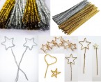 A brilliant pack of holographic shapes with a festive Christmas theme.  The silver and gold shapes can be used for a wide range of creative crafts from card making to Xmas mobiles.  Ages:  3+  Price:  2.95 inc. VAT
