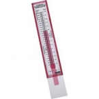 25cm transparent demonstration thermometer dual scale educational teaching aid 
